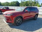 2025 Toyota Grand Highlander Hybrid Max Platinum Red vin: 5TDADAB56SS023239