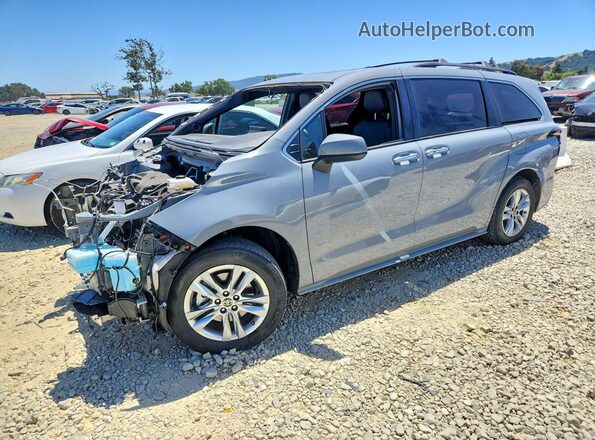 5TDASKFCXNS053191 2022 TOYOTA SIENNA Gray Przód lewy