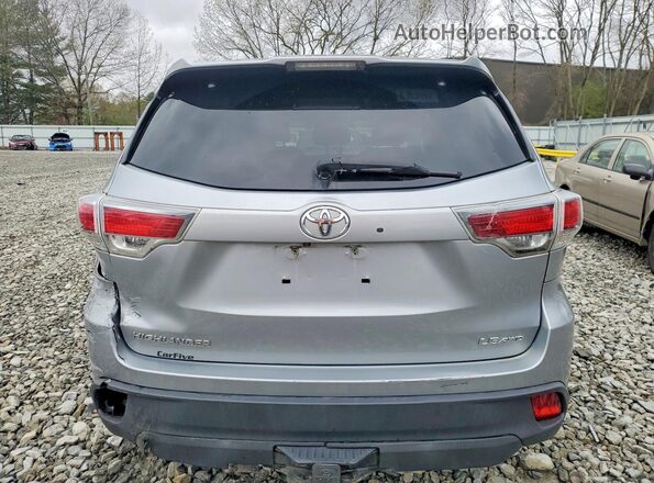 5TDBKRFH0GS269711 2016 TOYOTA HIGHLANDER Серый Вид сзади