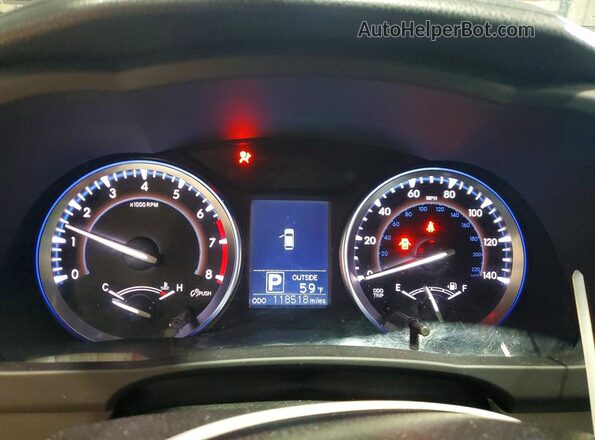 5TDBKRFH6GS321150 2016 TOYOTA HIGHLANDER Белый Вид щитка приборов
