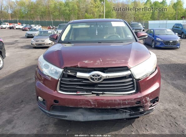 5TDBKRFH7GS233207 2016 TOYOTA LE Champagne Вид щитка приборов