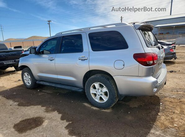 5TDBY5G11JS158407 2018 TOYOTA SEQUOIA Silver Tył lewy