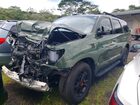 2020 Toyota Sequoia Sr5 Зеленый vin: 5TDBY5G1XLS177427