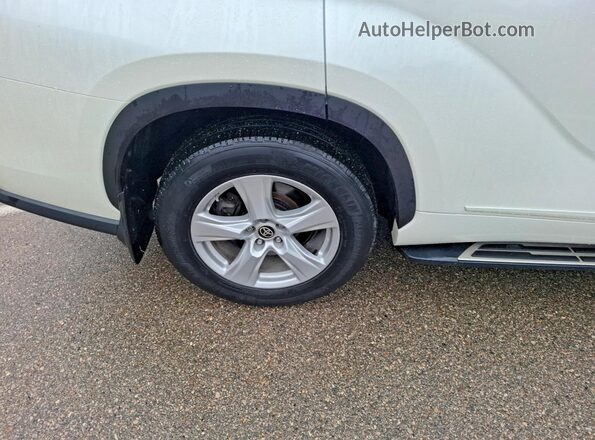 5TDBZRBH0LS522442 2020 TOYOTA HIGHLANDER Белый Вид подкапотного пространства