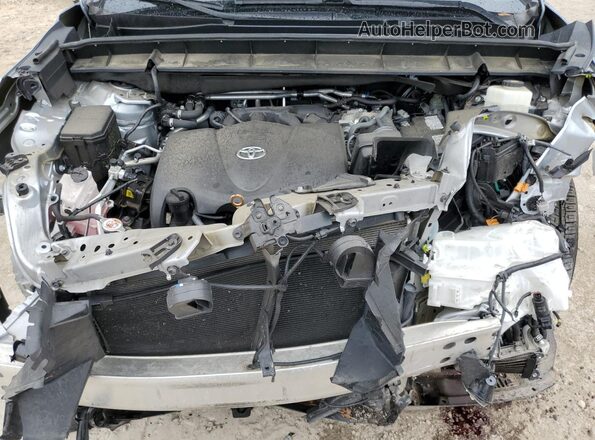 5TDBZRBH1LS023598 2020 TOYOTA HIGHLANDER Silver Vista del compartimento del motor