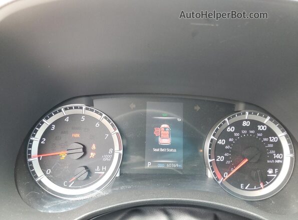 5TDBZRBH1LS023598 2020 TOYOTA HIGHLANDER Silver Vista del cuadro de instrumentos