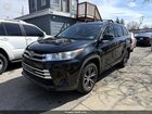 2018 Toyota Highlander Le Черный vin: 5TDBZRFH1JS883847