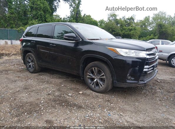 5TDBZRFH1JS906155 2018 TOYOTA LE Black Przód prawy