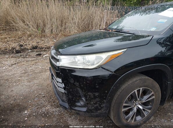 5TDBZRFH1JS906155 2018 TOYOTA LE Black Widok z przodu