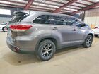 2019 Toyota Highlander Le Серый vin: 5TDBZRFH1KS916654