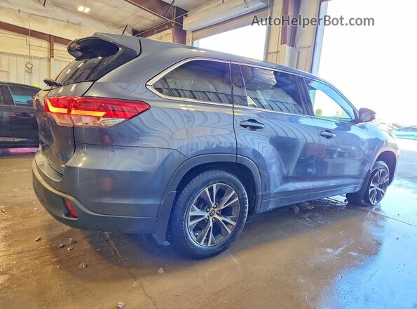 5TDBZRFH2JS842515 2018 TOYOTA HIGHLANDER Серый Задняя правая четверть