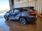 2018 Toyota Highlander Le Серый vin: 5TDBZRFH2JS842515