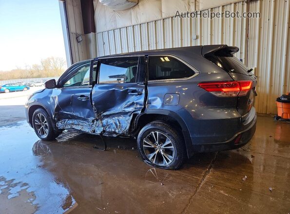 5TDBZRFH2JS842515 2018 TOYOTA HIGHLANDER Серый Задняя левая четверть