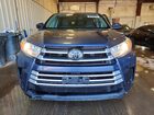 2018 Toyota Highlander Le Серый vin: 5TDBZRFH2JS842515