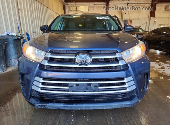 5TDBZRFH2JS842515 2018 TOYOTA HIGHLANDER Серый Вид спереди