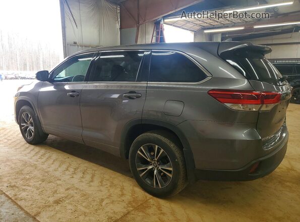 5TDBZRFH2JS908688 2018 TOYOTA HIGHLANDER Gray Rear left
