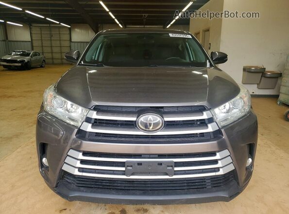 5TDBZRFH2JS908688 2018 TOYOTA HIGHLANDER Gray Front view