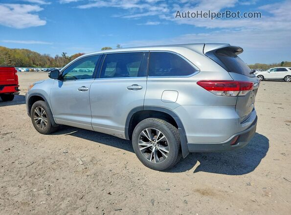 5TDBZRFH3HS406511 2017 TOYOTA HIGHLANDER Silver Rear left