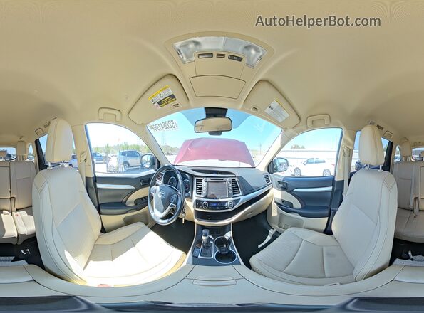 5TDBZRFH3KS746278 2019 TOYOTA HIGHLANDER Темно-бордовый 