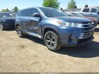 2019 Toyota Highlander Le Blue vin: 5TDBZRFH3KS993431