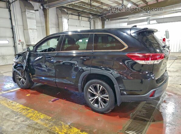 5TDBZRFH4HS477605 2017 TOYOTA HIGHLANDER Black Rear left