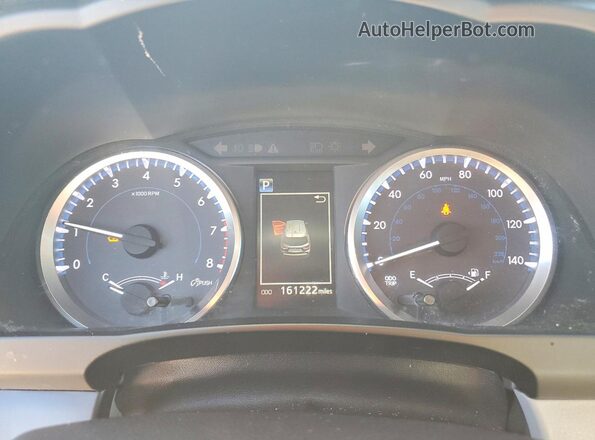 5TDBZRFH6HS357417 2017 TOYOTA LE Белый Вид щитка приборов
