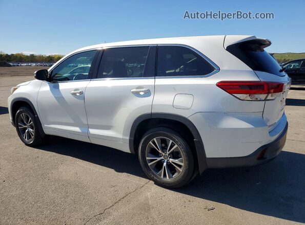 5TDBZRFH6HS357417 2017 TOYOTA LE Белый Задняя левая четверть