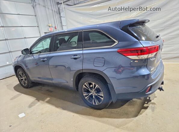 5TDBZRFH6JS887215 2018 TOYOTA LE Синий Задняя левая четверть
