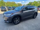 2018 Toyota Highlander Le Серый vin: 5TDBZRFH6JS913523