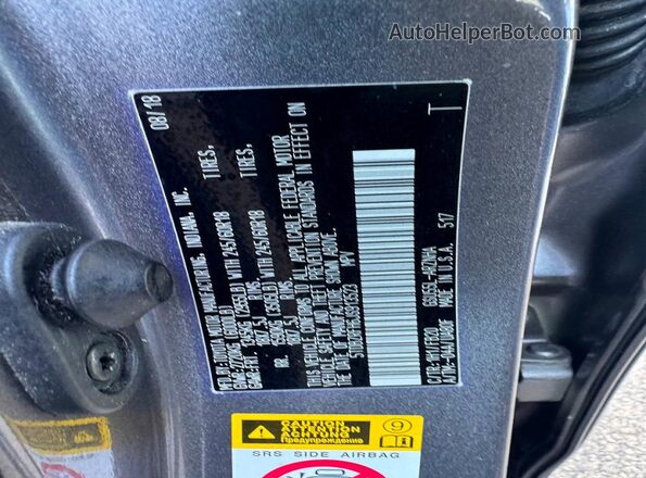 5TDBZRFH6JS913523 2018 TOYOTA HIGHLANDER Серый Вид подкапотного пространства