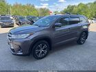 2018 Toyota Highlander Le Серый vin: 5TDBZRFH6JS913523