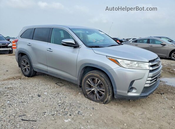 5TDBZRFH6KS966191 2019 TOYOTA HIGHLANDER Silver Przód prawy