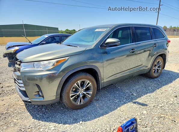 5TDBZRFH7HS429645 2017 TOYOTA HIGHLANDER Черный Передняя левая четверть