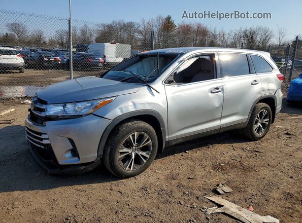 5TDBZRFH7KS722825 2019 TOYOTA HIGHLANDER Серый Передняя левая четверть
