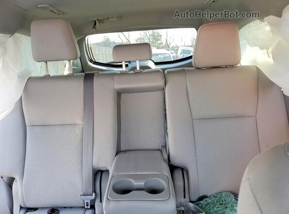 5TDBZRFH7KS722825 2019 TOYOTA HIGHLANDER Серый Вид задних сидений