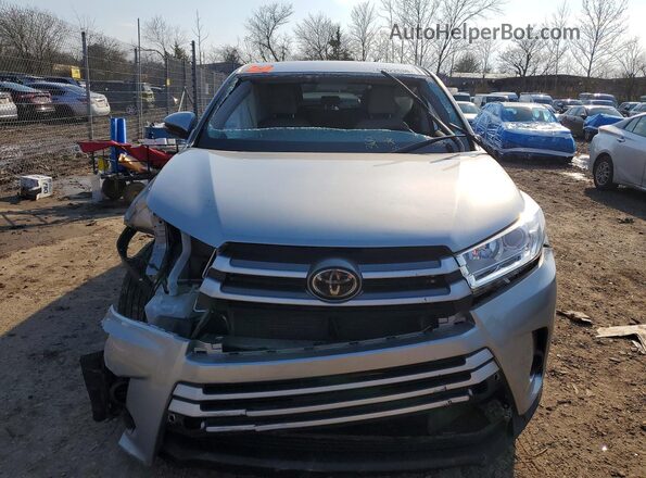 5TDBZRFH7KS722825 2019 TOYOTA HIGHLANDER Серый Вид спереди