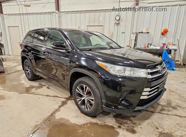 5TDBZRFH8HS466185 2017 TOYOTA HIGHLANDER Black წინა მარჯვენა