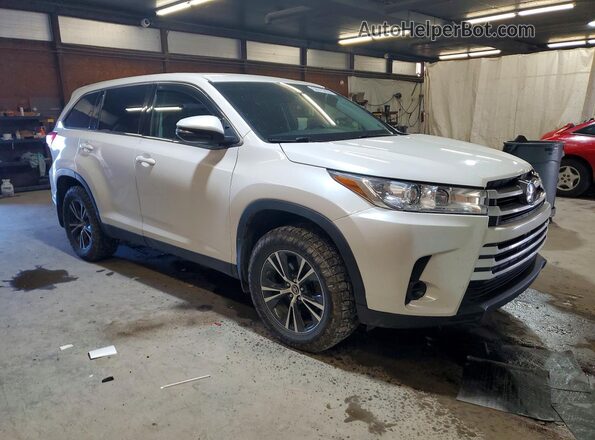 5TDBZRFH8KS918501 2019 TOYOTA HIGHLANDER White Przód prawy