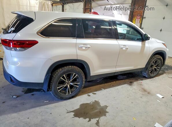 5TDBZRFH8KS918501 2019 TOYOTA HIGHLANDER White Tył prawy