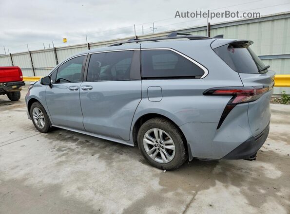 5TDCSKFC8PS091501 2023 TOYOTA SIENNA Silver Rear left