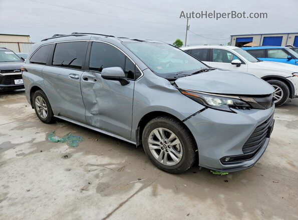 5TDCSKFC8PS091501 2023 TOYOTA SIENNA Silver Front right