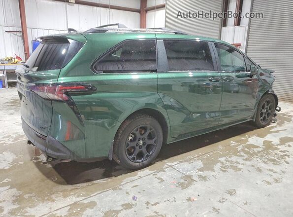 5TDCSKFC8SS189162 2025 TOYOTA SIENNA Green Tył prawy