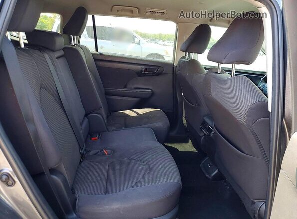 5TDCZRAH1LS507664 2020 TOYOTA HIGHLANDER Charcoal Սալոնի հետևի տեսք