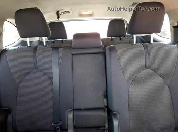 5TDCZRAH1LS507664 2020 TOYOTA HIGHLANDER Charcoal Հետևի նստատեղերի տեսք