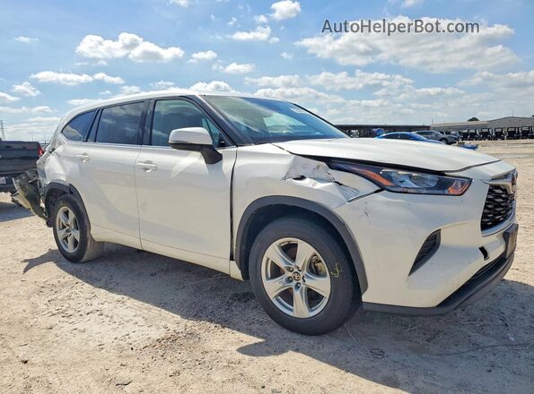 5TDCZRAH5LS021231 2020 TOYOTA HIGHLANDER White Front right