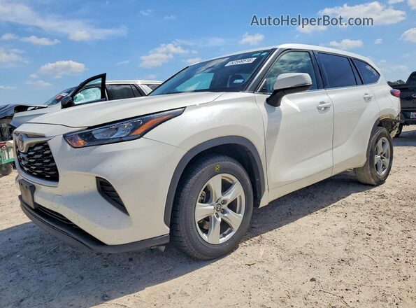 5TDCZRAH5LS021231 2020 TOYOTA HIGHLANDER White Front left
