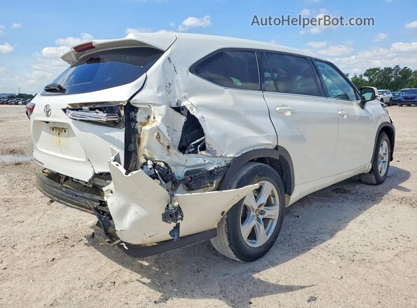 5TDCZRAH5LS021231 2020 TOYOTA HIGHLANDER White Rear right