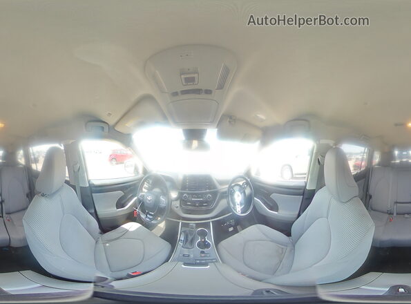 5TDCZRAH5LS021231 2020 TOYOTA HIGHLANDER White 360 interior view