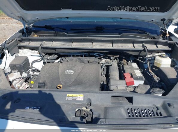 5TDCZRAH9LS000270 2020 TOYOTA HIGHLANDER Белый Вид сзади