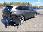 2021 Toyota Highlander L Серый vin: 5TDCZRBH2MS106821